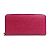 Cartera larga redonda Loewe en rosa profundo
