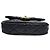 Sac à rabat matelassé Chanel petit modèle Noir - vue 5