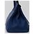 Hermès Birkin 35 in pelle Togo blu con hardware in palladio - vista 5