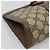 GUCCI GG Supreme Web Sherry Line Clutch Bag PVC Beige Rosso 89 01 032 Auth th5635 - vista 14
