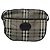 Autre Marque Borsa a spalla Burberrys Nova Check in PVC pelle grigia oro Auth BD032 Marrone D'oro - vista 13