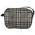 Autre Marque Borsa a spalla Burberrys Nova Check in PVC pelle grigia oro Auth BD032 Marrone D'oro - vista 2
