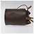Céline Borsa a spalla in tela Macadam CELINE in pelle PVC marrone Auth 113406 - vista 3