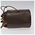 Céline Borsa a spalla in tela Macadam CELINE in pelle PVC marrone Auth 113406 - vista 4