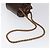 Céline Borsa a spalla in tela Macadam CELINE in pelle PVC marrone Auth 113406 - vista 7