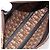 Borsa a spalla in tela Trotter Christian Dior marrone oro Auth yk17509 D'oro - vista 11