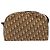 Borsa a spalla in tela Trotter Christian Dior marrone oro Auth yk17509 D'oro - vista 13