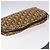 Borsa a spalla in tela Trotter Christian Dior marrone oro Auth yk17509 D'oro - vista 6