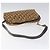 Borsa a spalla in tela Trotter Christian Dior marrone oro Auth yk17509 D'oro - vista 7