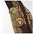 Borsa a spalla in tela Trotter Christian Dior marrone oro Auth yk17509 D'oro - vista 9