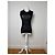 Vintage Fendi Monogram Wollkleid Schwarz 38/M - Ansicht 10