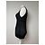 Vintage Fendi Monogram Wollkleid Schwarz 38/M - Ansicht 2