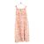 Lk Bennett Vestido Callie de seda rosa
