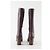 Lk Bennett Botas de cuero burdeos - vista 2