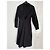 Vestido midi Cos de algodón negro - vista 3