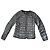 Uniqlo Black with mini white polka dots