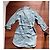 Ralph Lauren Vestido Camisa de Chambray Algodón Azul Claro - vista 5