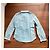 Ralph Lauren Chambray Hemd Hellblau Baumwolle - Ansicht 4