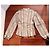 Blusa Catherine Malandrino de algodón beige - vista 5