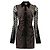 Autre Marque MISBHV Schwarzes Viscose Kleid Größe S