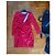 Saint Laurent Cut out Kleid dunkelrot Viskose Bordeaux - Ansicht 5