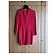 Saint Laurent Cut out Kleid dunkelrot Viskose Bordeaux - Ansicht 7
