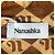 Nanushka Midikleid mit Monogrammprint aus braunem recyceltem Polyester - Ansicht 4