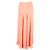 Autre Marque Galvan Hochtaillierte Maxirock aus Korallen-Polyester Orange - Ansicht 3