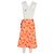 Falda midi envolvente de jacquard floral Jil Sander en poliéster naranja - vista 6