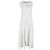 Abito scolpito in maglia Boucle Tibi in poliestere bianco