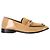 Autre Marque Newbark Melanie Slipper aus beigem Lackleder