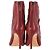 Botines Susanna de cuero rojo de Alexandre Birman Roja - vista 5