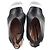 Stivaletti Damier Slingback di Roland Mouret in pelle nera Nero - vista 4