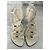 Sandalias de tacón strappy Louisa de Khaite en cuero blanco Crudo - vista 10