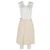 Falda Midi Piazza Sempione en Algodón Crema Blanco Crudo - vista 4