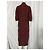 Camisa midi de botones estampada Ganni en viscosa roja - vista 9