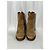 Stivaletti con zip Gianvito Rossi Timber in suede marrone Rosso - vista 10
