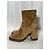 Stivaletti con zip Gianvito Rossi Timber in suede marrone Rosso - vista 11