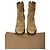 Stivaletti con zip Gianvito Rossi Timber in suede marrone Rosso - vista 8