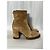 Stivaletti con zip Gianvito Rossi Timber in suede marrone Rosso - vista 9