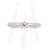 & Other Stories Anello in diamante a forma di cuore 4℃ Pt950