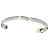 Bracciale in acciaio inossidabile Gucci - vista 4