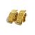 Orecchini Clip Logo Christian Dior per donne D'oro - vista 2