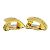 Orecchini Clip Logo Christian Dior per donne D'oro - vista 4