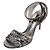 Scarpe con paillettes Dolce & Gabbana Argento
