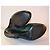 sandali con zeppa Max Mara stampa coccodrillo verde scuro - vista 4
