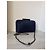 Clutch Diane Von Furstenberg Pelle di Vitello Pony Blu Notte Blu scuro - vista 7