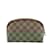 Louis Vuitton N60024 Tick Pochette Damier Azur Pouch White Leather  ref.2086502