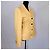 Blazer amarillo de algodón y seda Dolce & Gabbana - vista 4
