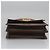 Céline Borsa a mano in tela Macadam CELINE in pelle PVC marrone oro Auth BD171 D'oro - vista 9